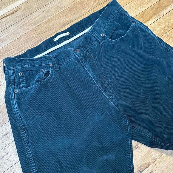 LL Bean Black Corduroy Pants 36x30 - Picture 3 of 5